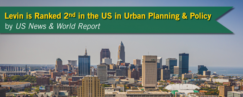 Levin is Ranked 2nd in the US in Urban Planning & Policy
